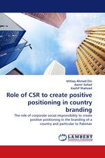 Role of CSR to create positive positioning in country branding