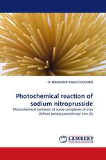 Photochemical reaction of sodium nitroprusside