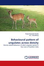 Behavioural pattern of ungulates across density