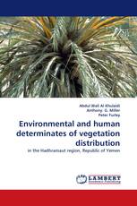 Environmental and human determinates of vegetation distribution