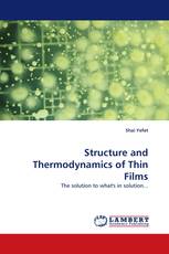 Structure and Thermodynamics of Thin Films
