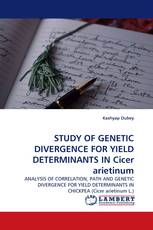STUDY OF GENETIC DIVERGENCE FOR YIELD DETERMINANTS IN Cicer arietinum