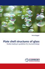 Plate shell structures of glass