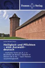 Heiligkeit und Pflichten - eine Auswahl- deutsch