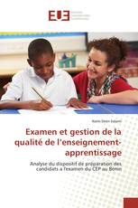 Examen et gestion de la qualité de l’enseignement-apprentissage