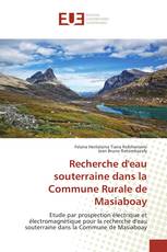 Recherche d'eau souterraine dans la Commune Rurale de Masiaboay