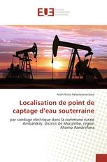 Localisation de point de captage d’eau souterraine