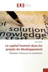 Le capital humain dans les projets de développement