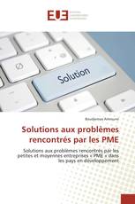 Solutions aux problèmes rencontrés par les PME