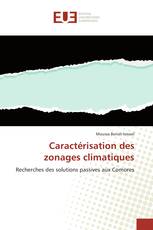 Caractérisation des zonages climatiques