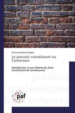 Le pouvoir constituant au Cameroun