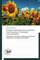 Gestion optimale des systèmes multisources d’énergies renouvelables