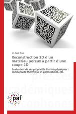 Reconstruction 3D d’un matériau poreux à partir d’une coupe 2D