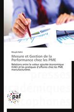 Mesure et Gestion de la Performance chez les PME