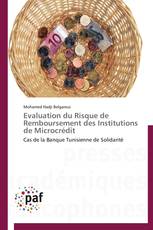 Evaluation du Risque de Remboursement des Institutions de Microcrédit