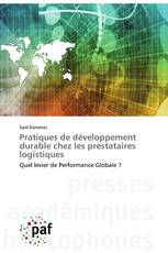 Pratiques de développement durable chez les prestataires logistiques