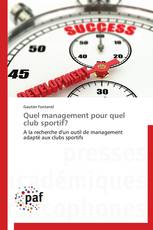 Quel management pour quel club sportif?