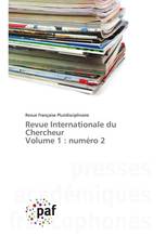 Revue Internationale du Chercheur Volume 1 : numéro 2