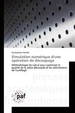 Simulation numérique d'une opération de découpage