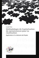 Méthodologie de Capitalisation de connaissances pour La réutilisation