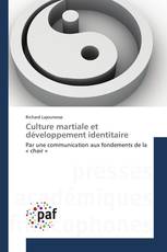 Culture martiale et développement identitaire