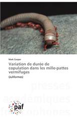 Variation de durée de copulation dans les mille-pattes vermifuges