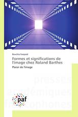 Formes et significations de l'image chez Roland Barthes