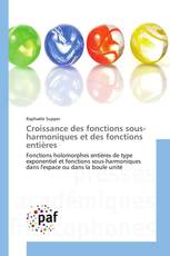 Croissance des fonctions sous-harmoniques et des fonctions entières