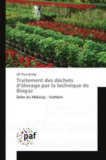 Traitement des déchets d’élevage par la technique de Biogaz