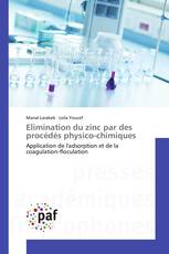 Elimination du zinc par des procédés physico-chimiques