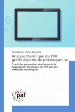 Analyse thermique du PVK greffé d'unités de phtalocyanine