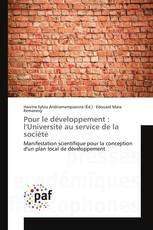 Pour le développement : l'Université au service de la société