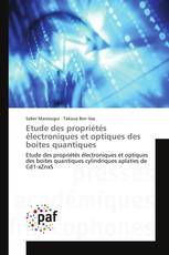 Etude des propriétés électroniques et optiques des boites quantiques