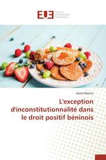 L'exception d'inconstitutionnalité dans le droit positif béninois