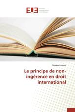 Le principe de non-ingérence en droit international
