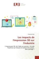 Les impacts de l'impression 3D sur l'industrie