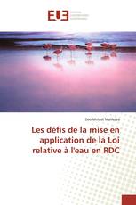 Les défis de la mise en application de la Loi relative à l'eau en RDC