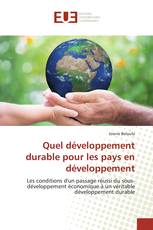 Quel développement durable pour les pays en développement