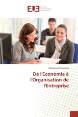 De l'Economie à l'Organisation de l'Entreprise