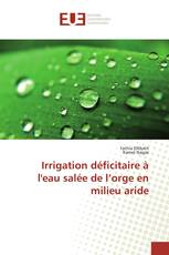 Irrigation déficitaire à l'eau salée de l’orge en milieu aride