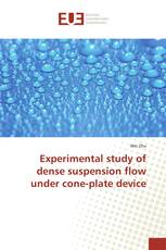 Experimental study of dense suspension flow under cone-plate device