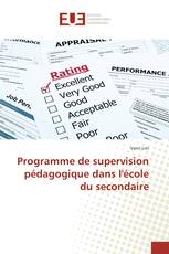 Programme de supervision pédagogique dans l'école du secondaire