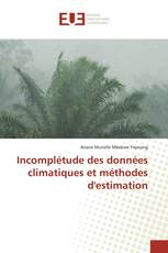 Incomplétude des données climatiques et méthodes d'estimation