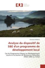 Analyse du dispositif de S&E d'un programme de développement local