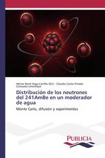 Distribución de los neutrones del 241AmBe en un moderador de agua