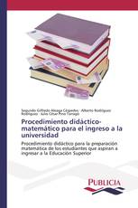 Procedimiento didáctico-matemático para el ingreso a la universidad