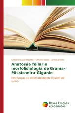 Anatomia foliar e morfofisiologia de Grama-Missioneira-Gigante