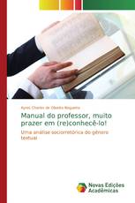 Manual do professor, muito prazer em (re)conhecê-lo!