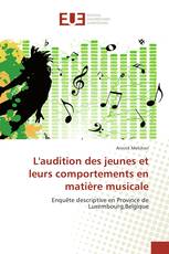 L'audition des jeunes et leurs comportements en matière musicale