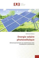 Energie solaire photovoltaïque